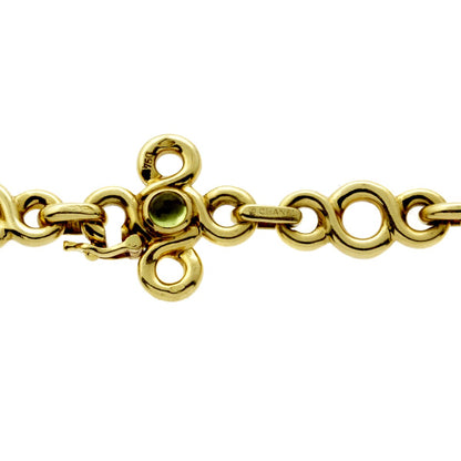 Chanel Gemstone 18k Yellow Gold Sautoir Necklace