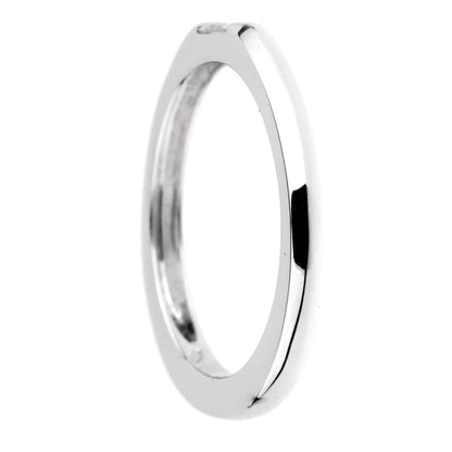 Chimento White Gold Diamond Baguette Ring
