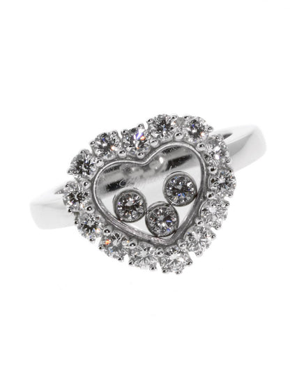 Chopard Happy Diamond Ring in 18k White Gold 826216-1103