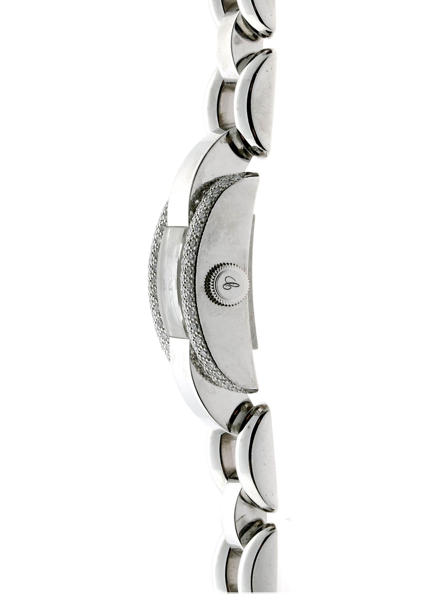 Chopard La Strada Diamond Watch in 18k White Gold 41/6547