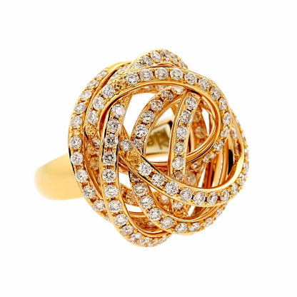 De Grisogono Matassa Diamond Rose Gold Ring