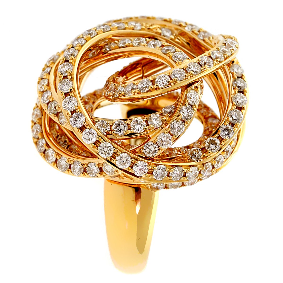 De Grisogono Matassa Diamond Rose Gold Ring