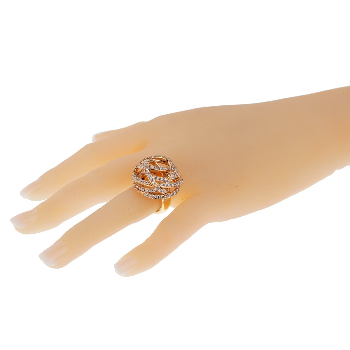 De Grisogono Matassa Diamond Rose Gold Ring