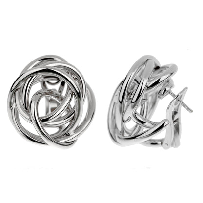 De Grisogono Matassa 18k White Gold Earrings