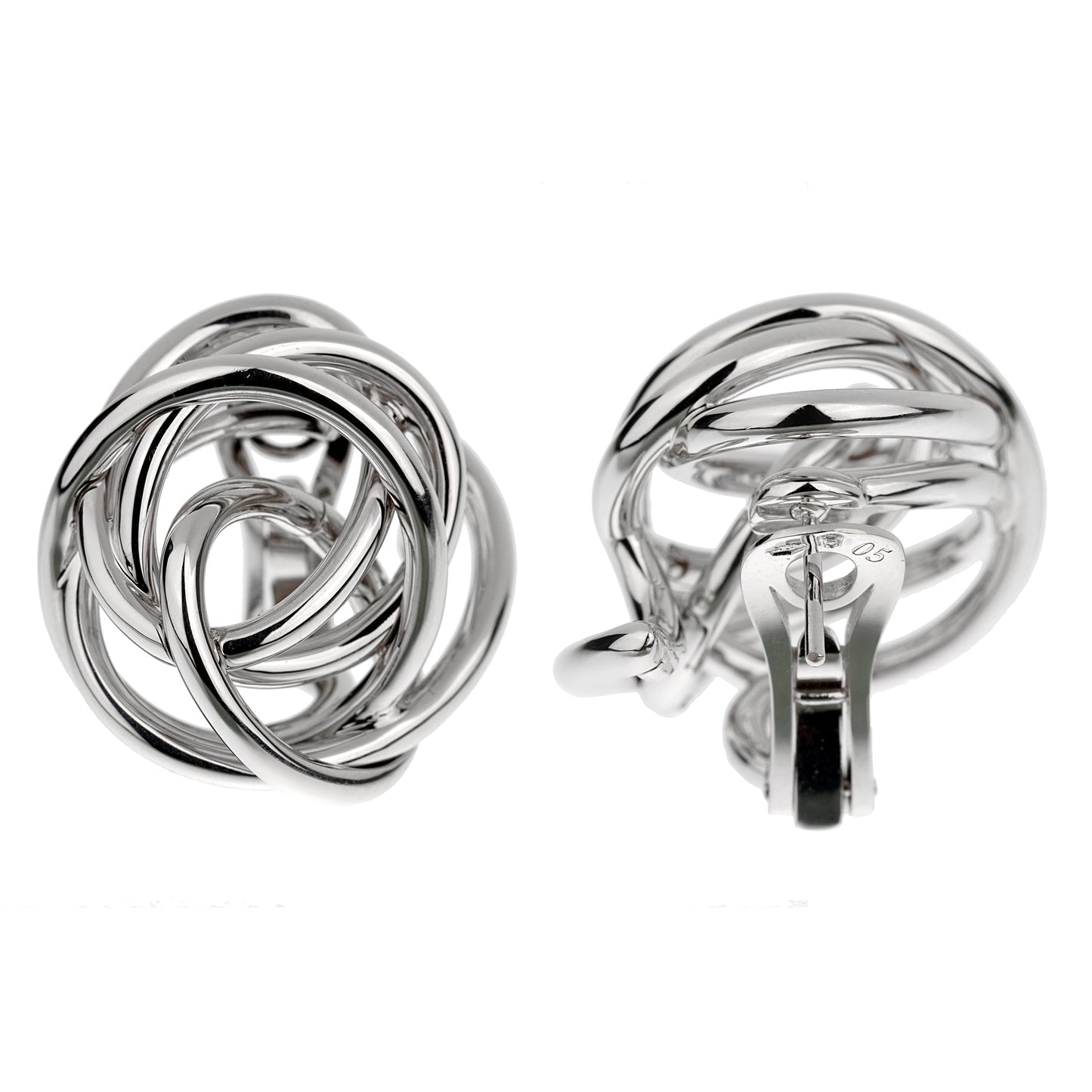 De Grisogono Matassa 18k White Gold Earrings
