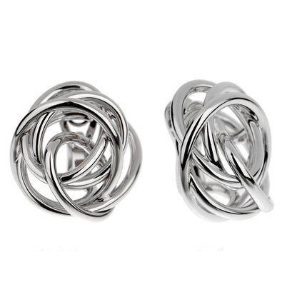 De Grisogono Matassa 18k White Gold Earrings