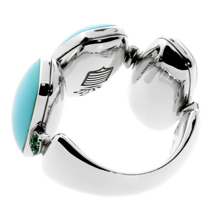 De Grisogono Turquoise White Gold Ring