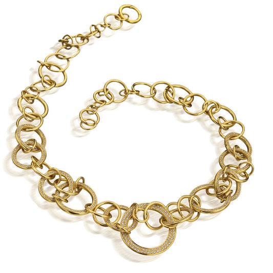 Di Modolo Diamond Yellow Gold Tempia Necklace