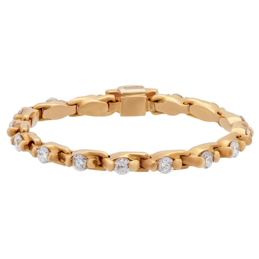 Estate Rose Gold Diamond Eternity Ring
