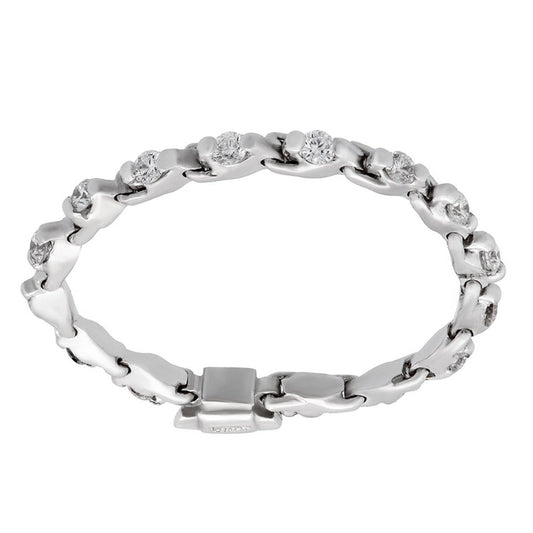 Estate White Gold Diamond Eternity Ring