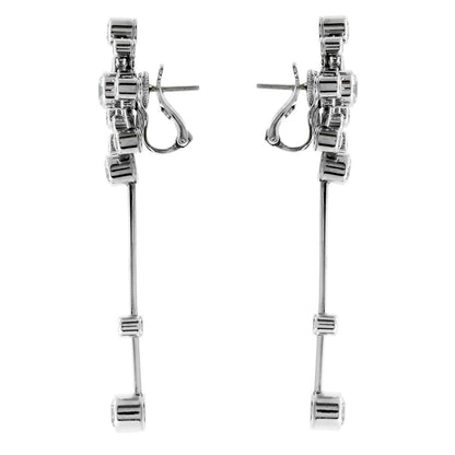 Fred of Paris Diamond White Gold Earrings