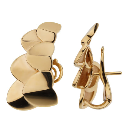 Fred of Paris Double Arc 18k Yellow Gold Earrings