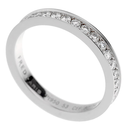Fred of Paris Platinum Diamond Eternity Ring