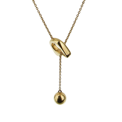 Fred of Paris Success 18k Yellow Gold Lariat Necklace