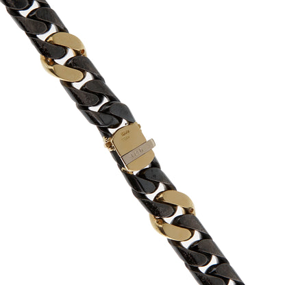 Fred of Paris Vintage 18k Yellow Gold & SS Necklace Bracelet Suite