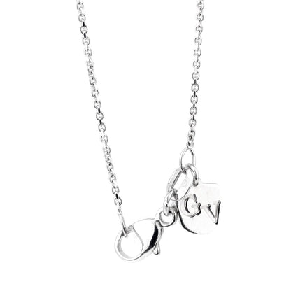 Giorgio Visconti Ruby Diamond Cross White Gold Necklace