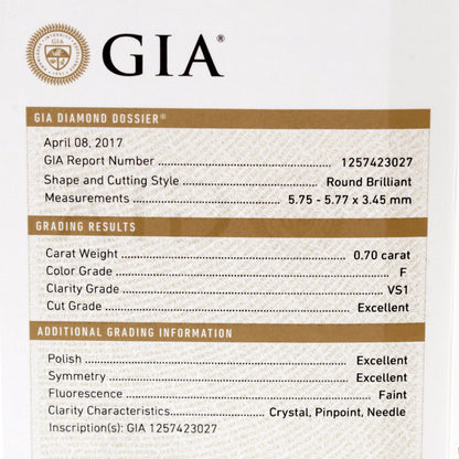 Graff Snowflake 6.67ct Diamond White Gold Necklace