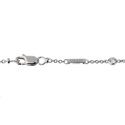 Graff Snowflake 6.67ct Diamond White Gold Necklace