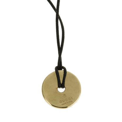 Gucci 18k Yellow Gold Vintage Pendant Necklace