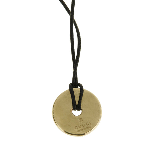 Gucci 18k Yellow Gold Vintage Pendant Necklace
