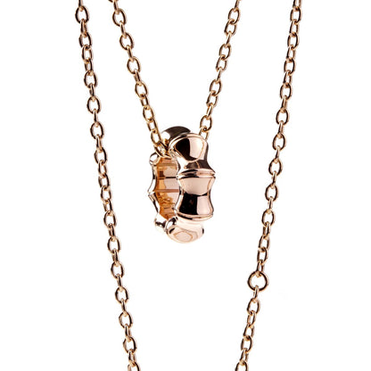 Gucci Bamboo Rose Gold Necklace