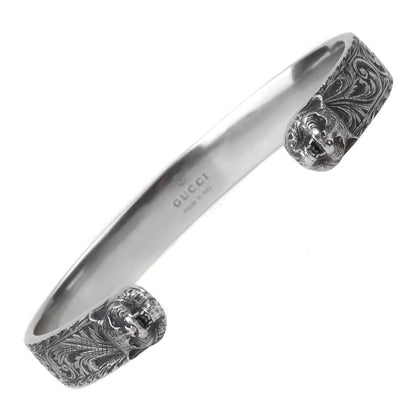 Gucci Cat Silver Cuff Bracelet