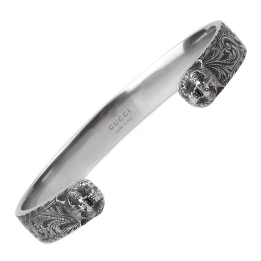 Gucci Cat Silver Cuff Bracelet