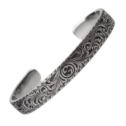 Gucci Cat Silver Cuff Bracelet