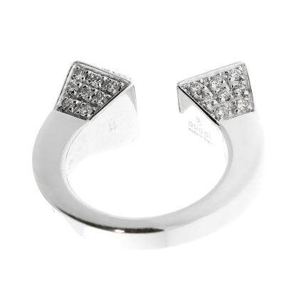 Gucci Chiodo Diamond White Gold Ring