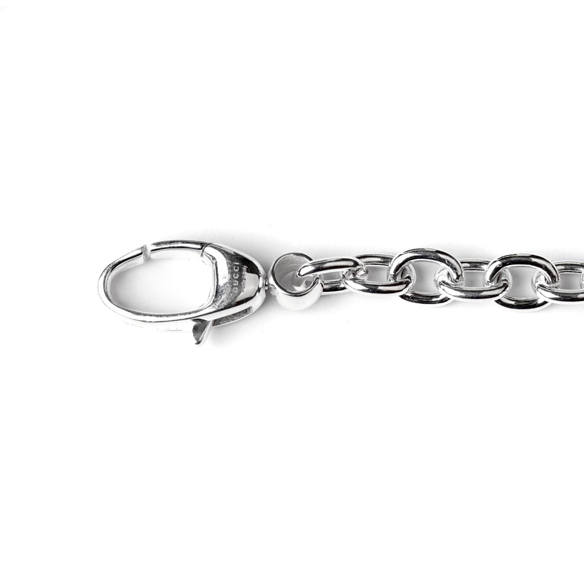 Gucci Double G Motif Silver Bracelet