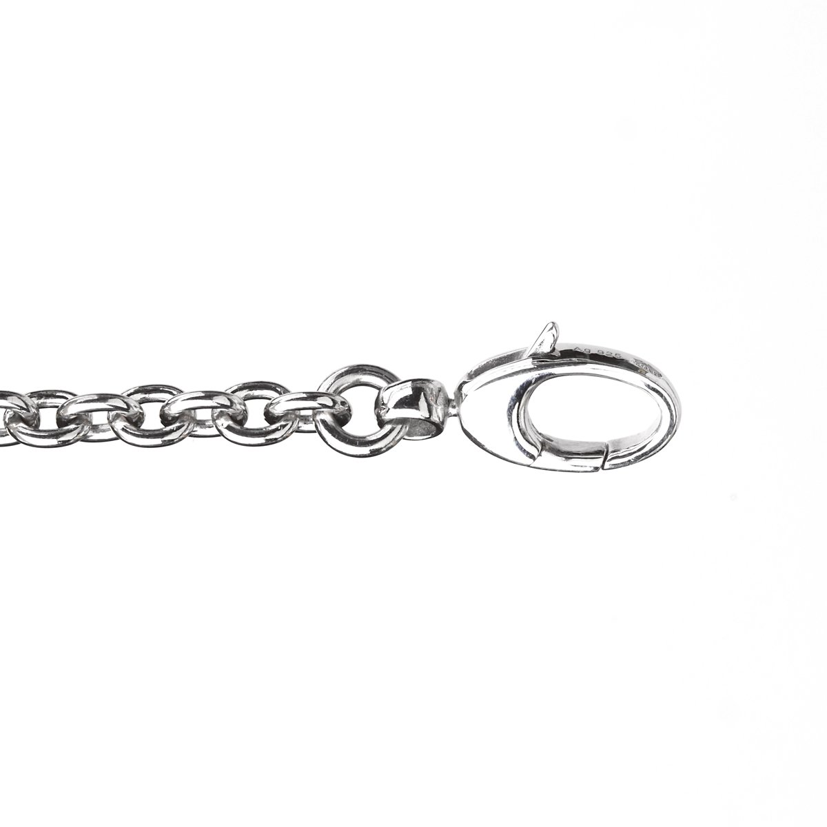 Gucci Horsebit Bamboo Silver Necklace