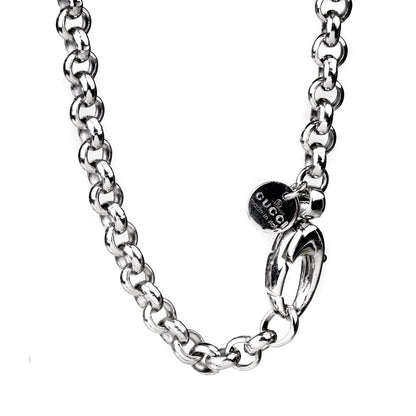 Gucci Horsebit Diamantissima Silver Necklace