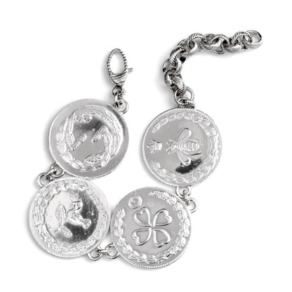 Gucci Lucky Charm Silver Bracelet