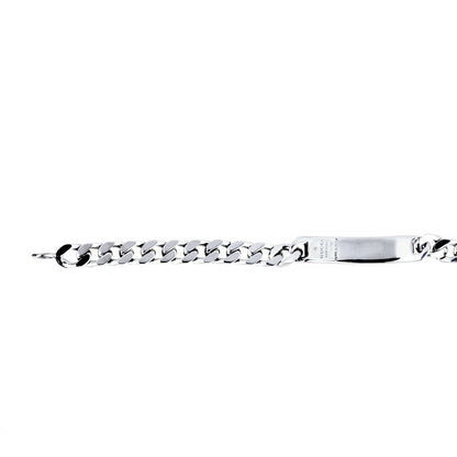 Gucci Skull Id Silver Cuban Bracelet