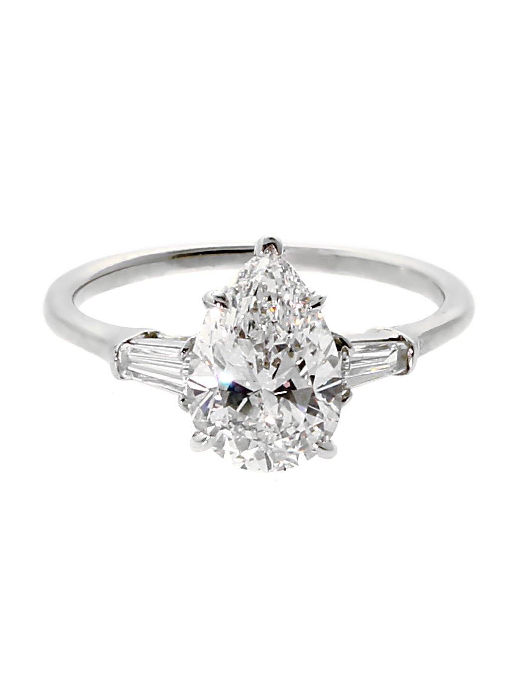 Harry Winston Diamond Engagement Ring 2.17ct