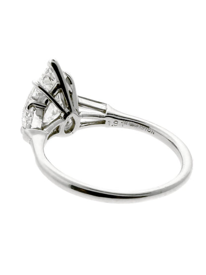 Harry Winston Diamond Engagement Ring 2.17ct