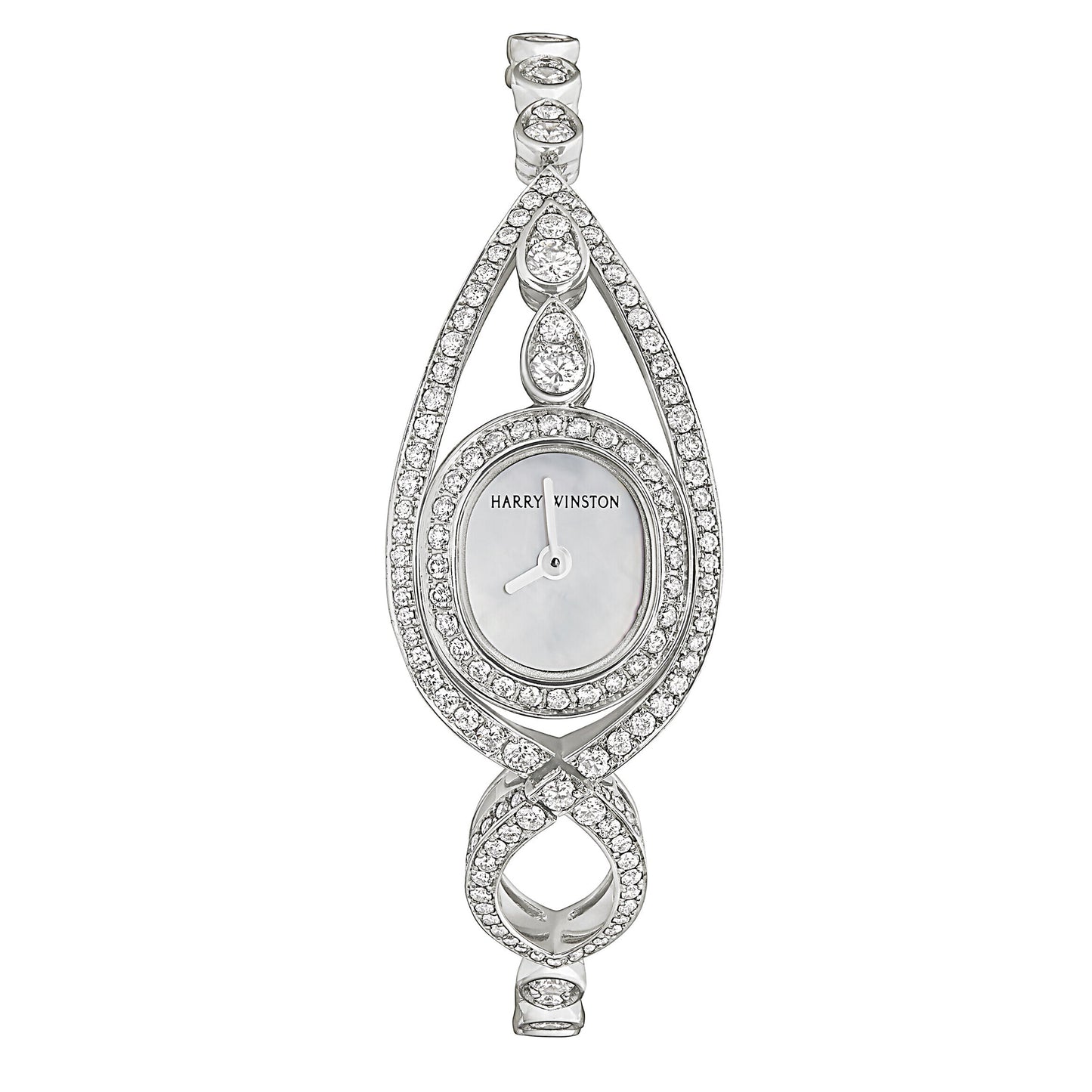 Harry Winston Loop Diamond White Gold Watch