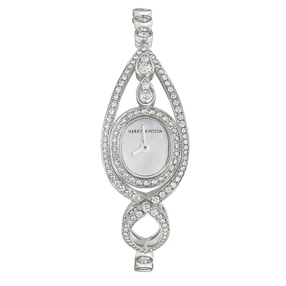 Harry Winston Loop Diamond White Gold Watch