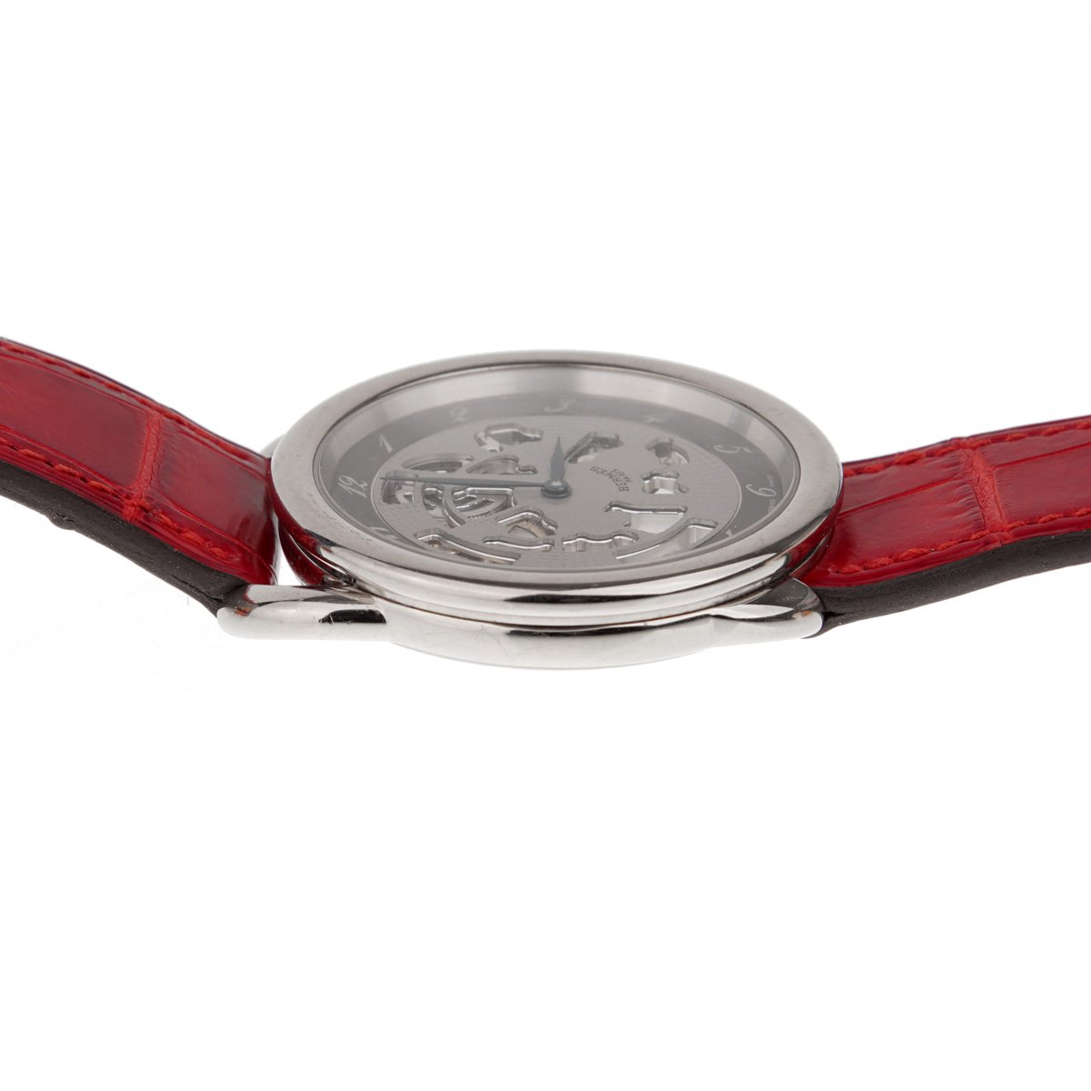 Hermes Arceau  Anniversary Limited Edition 18k White Gold Watch