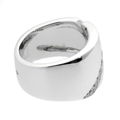 Hermes Bypass Diamond White Gold Ring