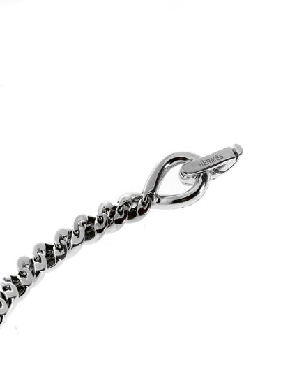 Hermes Diamond White Gold Bracelet