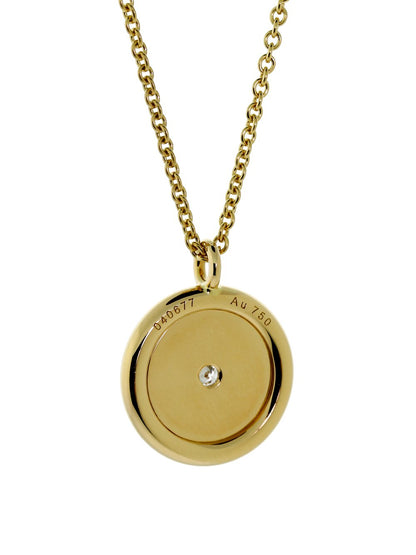 Hermes Gold Diamond Clous De Selle Necklace