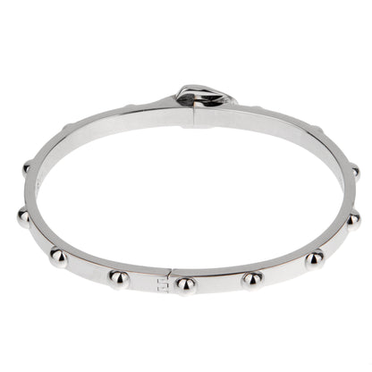 Louis Vuitton Empreinte White Gold Bangle Bracelet