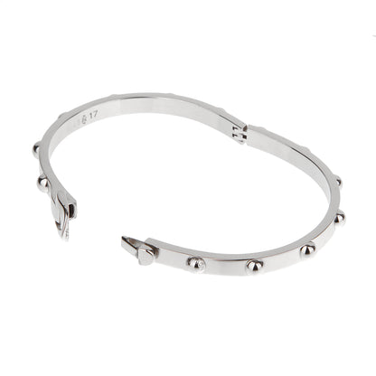 Louis Vuitton Empreinte White Gold Bangle Bracelet