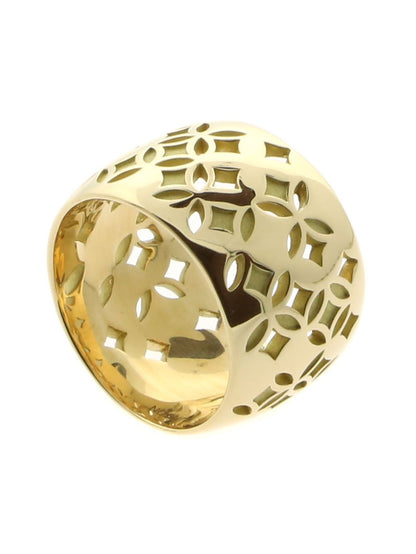 Louis Vuitton Monogram Gold Ring