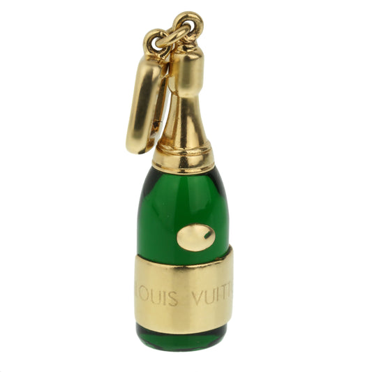 Louis Vuitton 18k Yellow Gold Champagne Charm Pendant