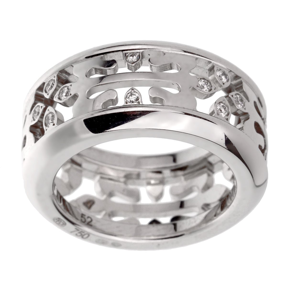 Patek Philippe Calatrava Diamond White Gold Ring