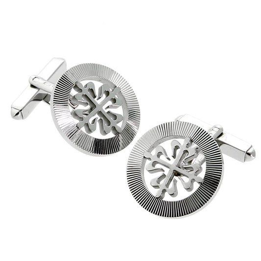 Patek Philippe Calatrava White Gold Cufflinks