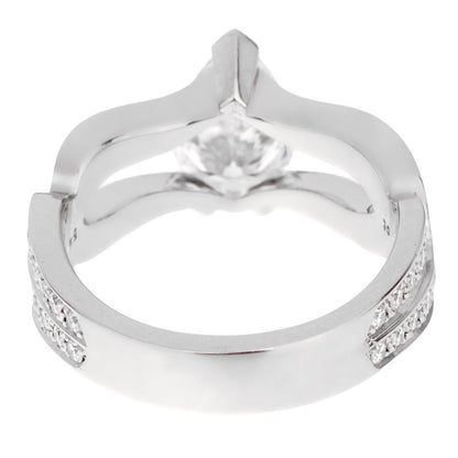 Piaget Jardin Secret Pear Diamond Engagement Ring Sz 6 1/2