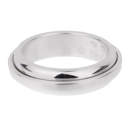 Piaget Possession Turning 18k White Gold Band Ring Sz 6